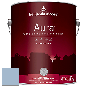 Benjamin Moore Aura 631 Waterborne Exterior Satin Finish краска цвет 829 Sunrise