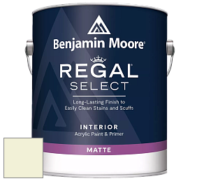 Benjamin Moore 548 IRegal Select Interior Paint - Matte краска цвет OC-115 Cream Silk