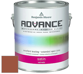 Benjamin Moore 792 Advance Interior Paint-Satin эмаль цвет 2175-10 Aztec Brick