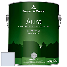 Benjamin Moore Aura 629 Waterborne Exterior Flat Finish краска цвет 1415 Lavender Secret