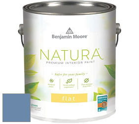 Benjamin Moore 512 Natura Interior Flat Finish матовая краска цвет 824 Yin Yang
