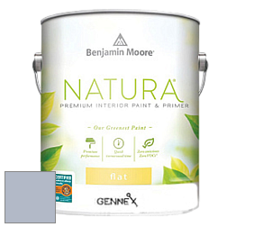 Benjamin Moore 514 Natura Interior Semi-Gloss Finish краска цвет 1438 Lavender Blue