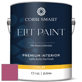 COLOR SMART CS 745 ELIT PAINT глубокоматовая моющаяся краска цвет 2078-30 Royal Fuchsia