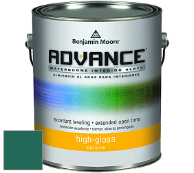 Benjamin Moore 794 Advance Interior Paint-High Gloss глянцевая алкидная эмаль цвет NCS S 5040-B80G 