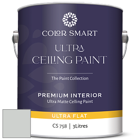 COLOR SMART CS 758 ULTRA CEILING PAINT ультраматовая краска цвет 1591 Sterling