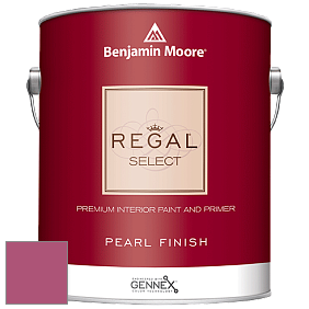 Benjamin Moore 550 Regal Select Waterborne Interior Pearl Finish краска цвет 2078-30 Royal Fuchsia