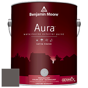 Benjamin Moore Aura 631 Waterborne Exterior Satin Finish краска цвет AF-655 