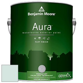 Benjamin Moore Aura 629 Waterborne Exterior Flat Finish краска цвет 847 Sweet Dreams