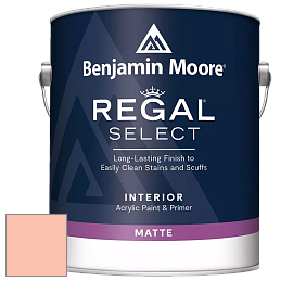 Benjamin Moore 548 IRegal Select Interior Paint - Matte краска цвет 2014-50 Springtime Peach