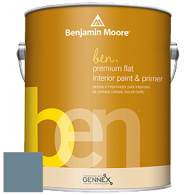 Benjamin Moore Ben W625 Premium Interior Latex Flat краска цвет 1672 Alfresco