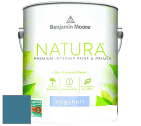 Benjamin Moore 513 Natura Interior Eggshell Finish краска с блеском цвет 776 Santa Monica Blue