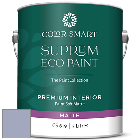COLOR SMART CS 619 SUPREM ECO PAINT матовая краска цвет 1412 Central Mauve