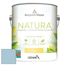 Benjamin Moore 514 Natura Interior Semi-Gloss Finish краска цвет 836 Sea View