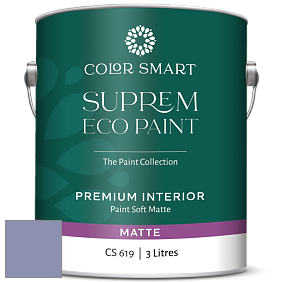 COLOR SMART CS 619 SUPREM ECO PAINT матовая краска цвет 2069-40 Violet Stone