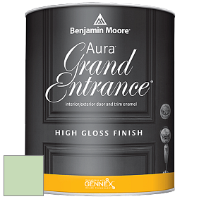Benjamin Moore Aura 148 Grand Entrance High Gloss эмаль цвет 549 Honeydew