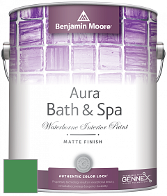 Benjamin Moore Aura 532 Bath & Spa Waterborne Interior Paint Matte Finish краска цвет 574 Once Upon a Time
