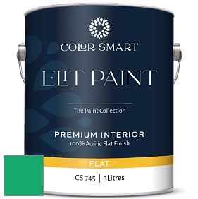 COLOR SMART CS 745 ELIT PAINT глубокоматовая моющаяся краска цвет NCS S 1565-G 