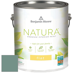 Benjamin Moore 512 Natura Interior Flat Finish матовая краска цвет 684 Shenandoah