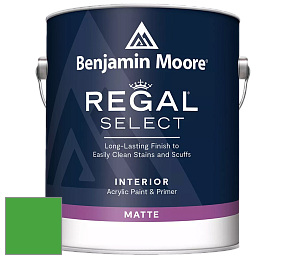 Benjamin Moore 548 IRegal Select Interior Paint - Matte краска цвет RAL 6018 