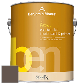Benjamin Moore Ben W625 Premium Interior Latex Flat краска цвет AF-170 