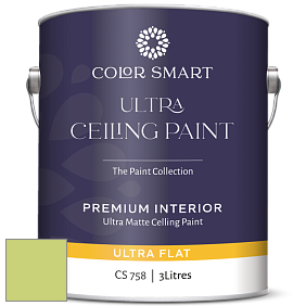 COLOR SMART CS 758 ULTRA CEILING PAINT ультраматовая краска цвет 417 Feel the Energy