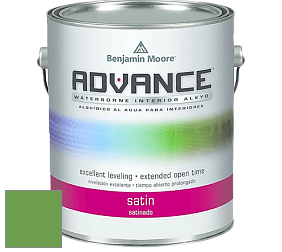 Benjamin Moore 792 Advance Interior Paint-Satin эмаль цвет 560 Sullivan Green