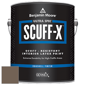 Benjamin Moore 485 Ultra Spec SCUFF-X Interior Eggshell Finish краска цвет 1000 Northwood Brown
