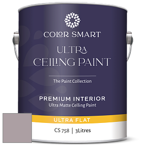 COLOR SMART CS 758 ULTRA CEILING PAINT ультраматовая краска цвет 2113-50 Mauve Desert