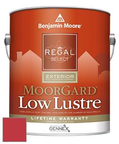 Benjamin Moore W103 Regal Select Exterior Paint-MoorGard Low Lustre Finish краска цвет 2002-10 Vermilion