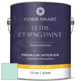 COLOR SMART CS 758 ULTRA CEILING PAINT ультраматовая краска цвет 646 Hannity Green