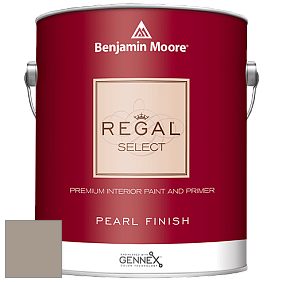 Benjamin Moore 550 Regal Select Waterborne Interior Pearl Finish краска цвет 1544 Waynesboro Taupe