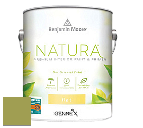 Benjamin Moore 514 Natura Interior Semi-Gloss Finish краска цвет 406 Huntington Green