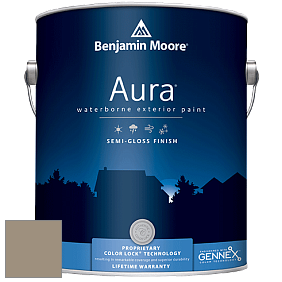 Benjamin Moore Aura 632 Waterborne Exterior Semi-Gloss Finish краска цвет 978 Raccoon Hollow