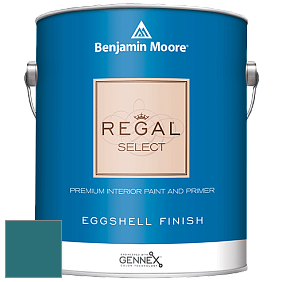 Benjamin Moore 549 Regal Select Waterborne Interior Eggshell Finish краска цвет 756 Varsity Blues