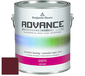 Benjamin Moore 792 Advance Interior Paint-Satin эмаль цвет RAL 3005 