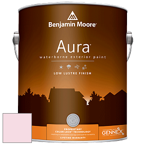 Benjamin Moore Aura 634 Waterborne Exterior Low Lustre Finish краска цвет 2003-70 Pleasing Pink