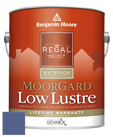 Benjamin Moore W103 Regal Select Exterior Paint-MoorGard Low Lustre Finish краска цвет 1421 Bistro Blue