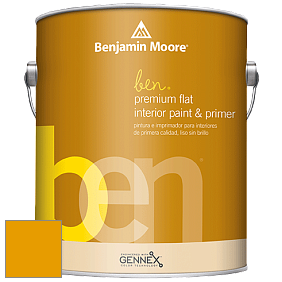 Benjamin Moore Ben W625 Premium Interior Latex Flat краска цвет RAL 1007 