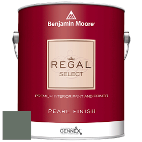 Benjamin Moore 550 Regal Select Waterborne Interior Pearl Finish краска цвет 700 Enchanted Forest