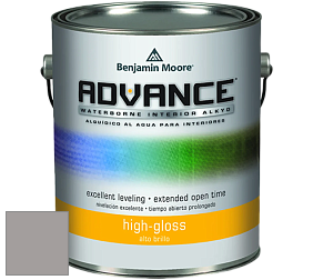 Benjamin Moore 794 Advance Interior Paint-High Gloss глянцевая алкидная эмаль цвет AF-675 