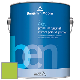 Benjamin Moore Ben W626 Premium Interior Latex Eggshell краска цвет NCS S 0570-G40Y 