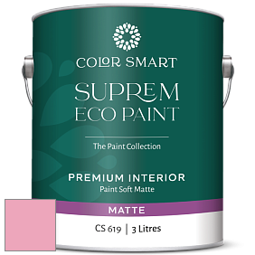 COLOR SMART CS 619 SUPREM ECO PAINT матовая краска цвет 2003-50 Coral Pink