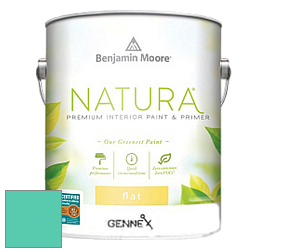 Benjamin Moore 514 Natura Interior Semi-Gloss Finish краска цвет NCS S 1050-B80G 