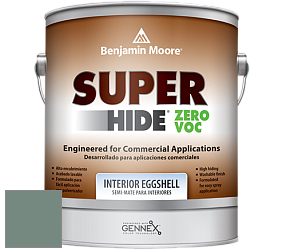 Benjamin Moore 357 Super Hide Zero Voc Interior Eggshell краска цвет 706 Cedar Mountains