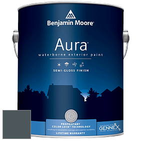 Benjamin Moore Aura 632 Waterborne Exterior Semi-Gloss Finish краска цвет HC-157 BM HC-157