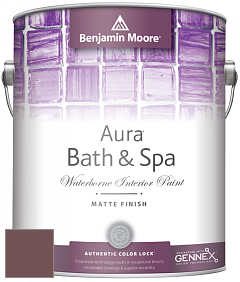 Benjamin Moore Aura 532 Bath & Spa Waterborne Interior Paint Matte Finish краска цвет HC-61 BM HC-61