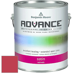 Benjamin Moore 792 Advance Interior Paint-Satin эмаль цвет 2000-20 Tricycle Red