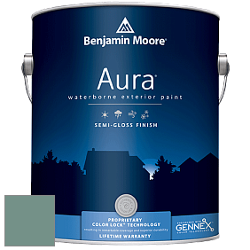 Benjamin Moore Aura 632 Waterborne Exterior Semi-Gloss Finish краска цвет 684 Shenandoah