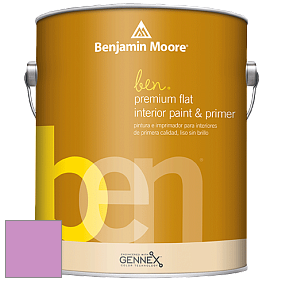 Benjamin Moore Ben W625 Premium Interior Latex Flat краска цвет NCS S 1050-R40B 