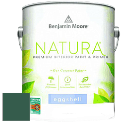 Benjamin Moore 513 Natura Interior Eggshell Finish краска с блеском цвет 2043-10 Absolute Green